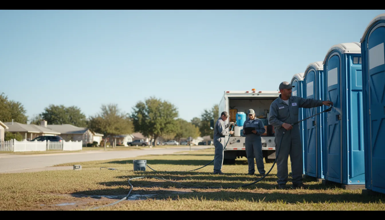 Long-Term Portable Toilet Rental in Crystal Lake, IA near me